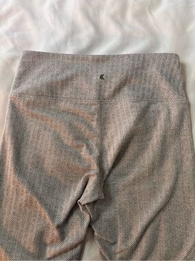 Kyodan Blush Taupe Herringbone Seamless Leggings